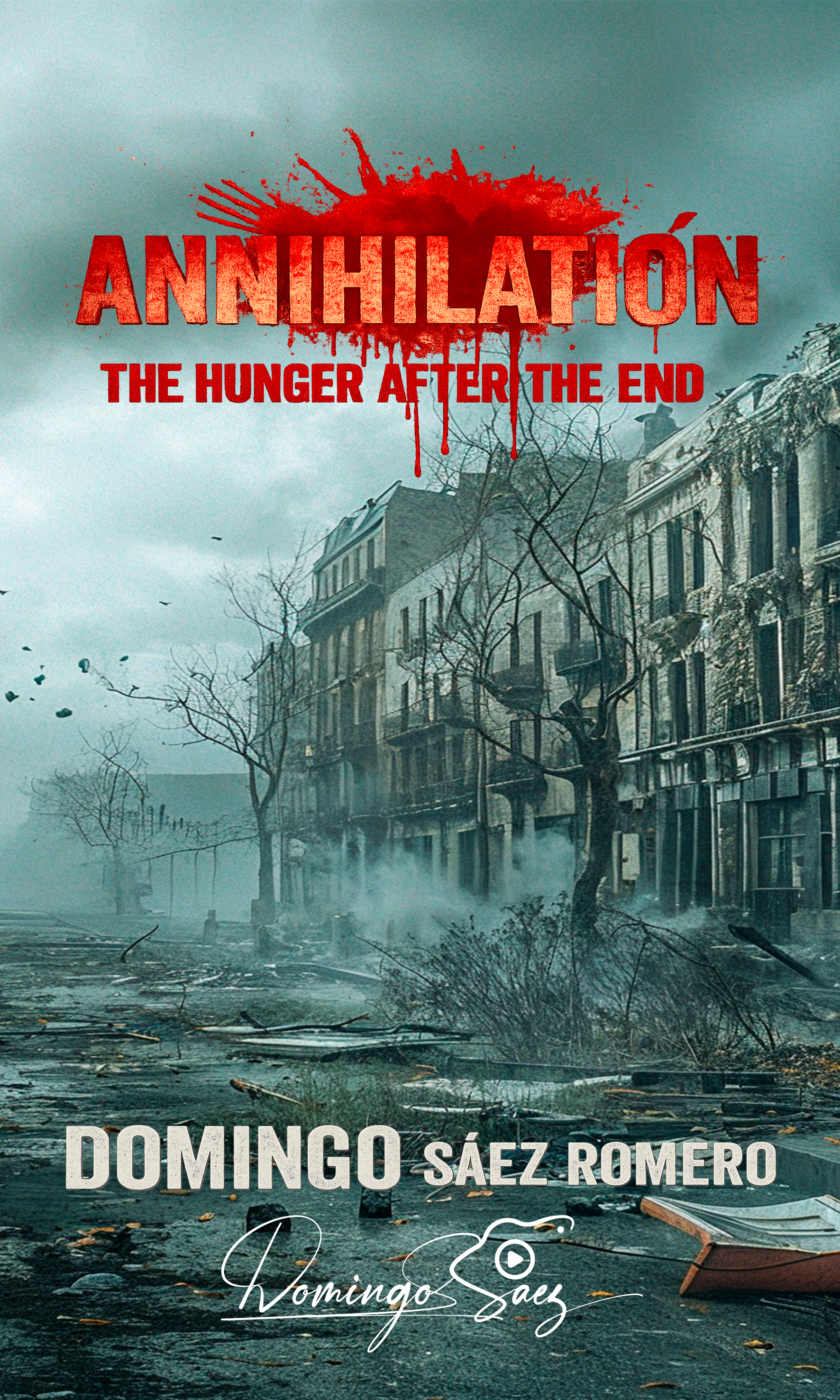 Cover of the zombie novel Annihilation: Hunger After the End